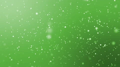 Abstract green background withwhite particles Stock Footage 66880101
