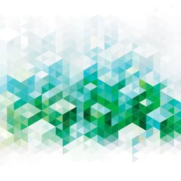 Abstract Green backgrounds. Stock Illustration