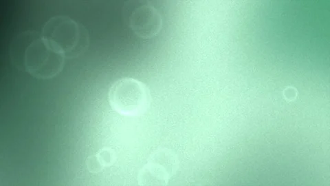 Abstract Green Black Bubbles Bokeh Background Motion Loop Video stock 343133605