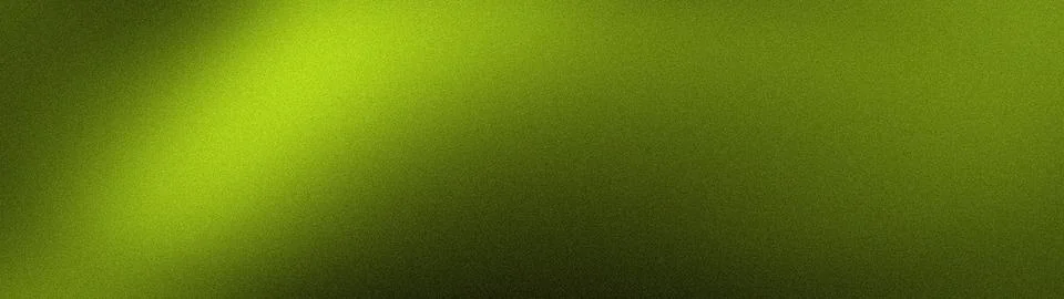 Abstract green black yellow gradient wide background with grainy blur textu.. Stock Illustration
