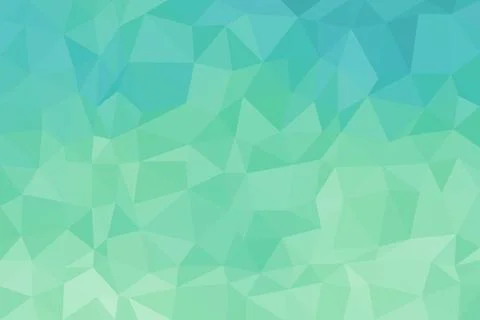 Abstract green blue geometric pattern background Stock Illustration