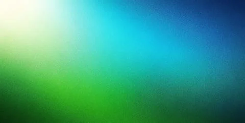 Abstract Green Blue Gradient Grainy Texture 库存插图