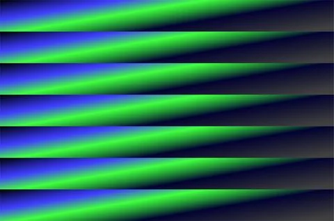 Abstract Green Blue Gradient Stripe Background with Smooth Wave Lines イラスト素材
