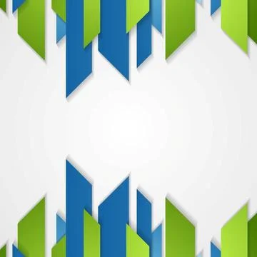 Abstract green blue tech vector shapes design Abstract green blue tech abs... Stock Photos