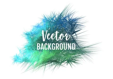 Abstract green blue vector backgound Stock Illustration