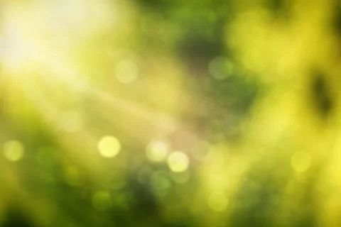 Abstract green blurred background Stock Photos