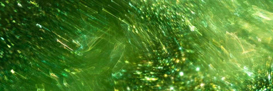 Abstract green blurred background, web banner Stockfoto's
