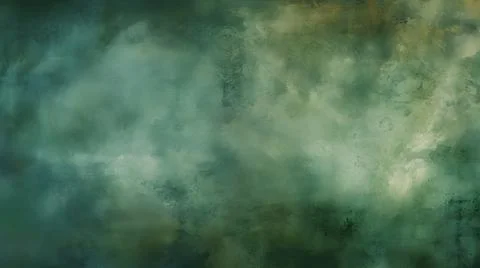 Abstract green blurred fluid painted background. watercolor art. texture Stock Illustration