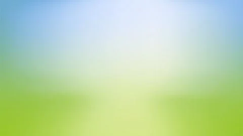 Abstract green blurred gradient with Sunlight on empty background. Nature bac Stock Illustration