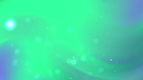 Abstract green bokeh background with fluid gradient wave Stock Footage 340450804