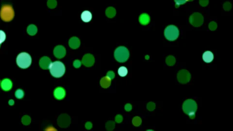 Abstract Green Bokeh Background Stock Footage 289117380