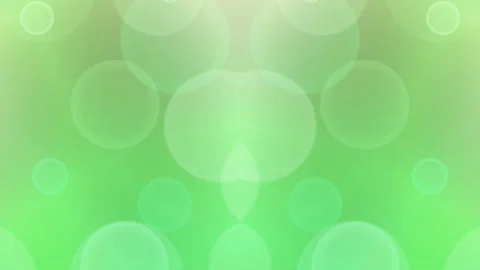 Abstract Green Bokeh Background with Soft Light Stock Footage 332036679