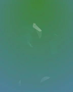 Abstract green bokeh background with soft blurred shapes and teal gradient .. 스톡 일러스트