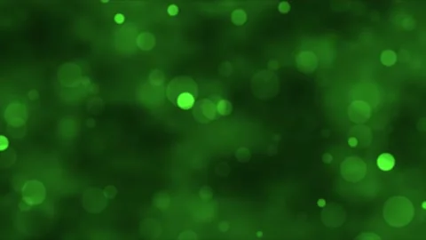 Abstract Green Bokeh Lights Seamless Loop. Stock Footage 171609932