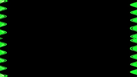 Abstract Green Border Design Stock Footage 284392975