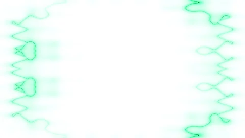 Abstract Green Border Stock Footage 284400128