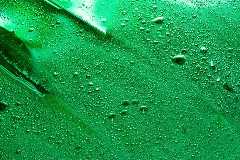Abstract green brush stroke layer texture pattern Stock Photos