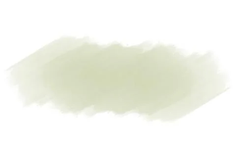 Abstract green brushstroke texture on white background Stock Illustration