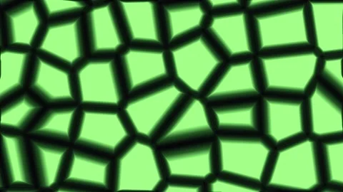 Abstract green cells forming organic patterns with smooth cellular motion d.. Stock Footage 341652353