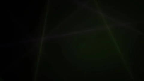 Abstract Green Circle and Lines on Black Background. Stock Footage 334482128
