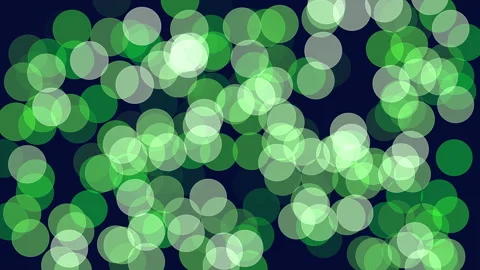 Abstract green circle pattern on dark background Stock-Footage 311592167