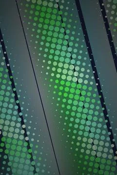 Abstract Green Circle Pattern Stock Photos