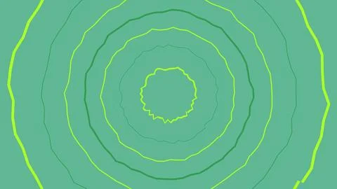 Abstract green circles background pattern Stock Illustration