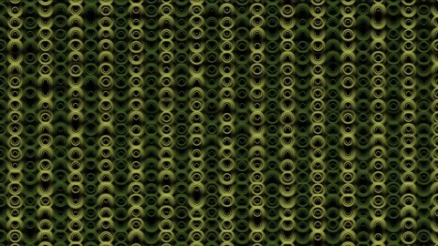 Abstract green circles pattern animated background stock footage Stock Footage 95404562