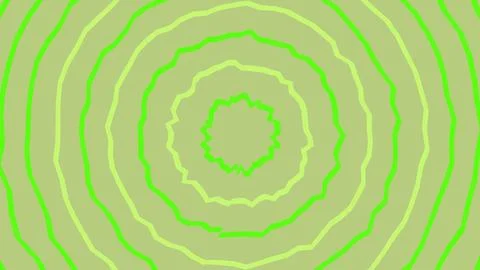 Abstract green circles pattern on a soft beige background イラスト素材