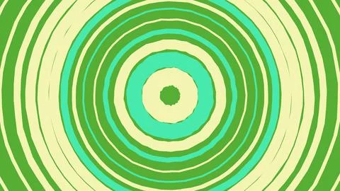 Abstract green circular pattern background イラスト素材