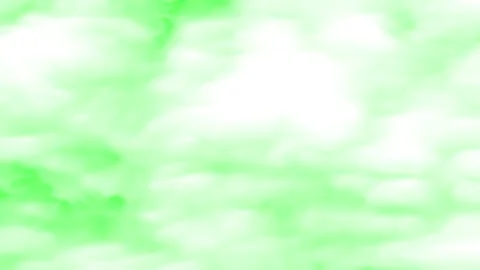 Abstract Green Cloud Flow Motion Background Animation Stock Footage 340945693