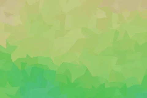 Abstract green color pattern with soft shapes and textures Stock Photos