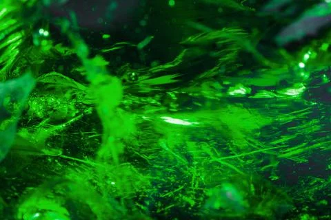 Abstract green crystal texture as the background. 스톡 사진