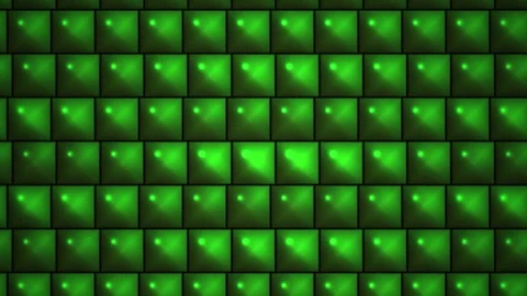 Abstract Green Cubes Pattern Background Animation. Stock Footage 334482566