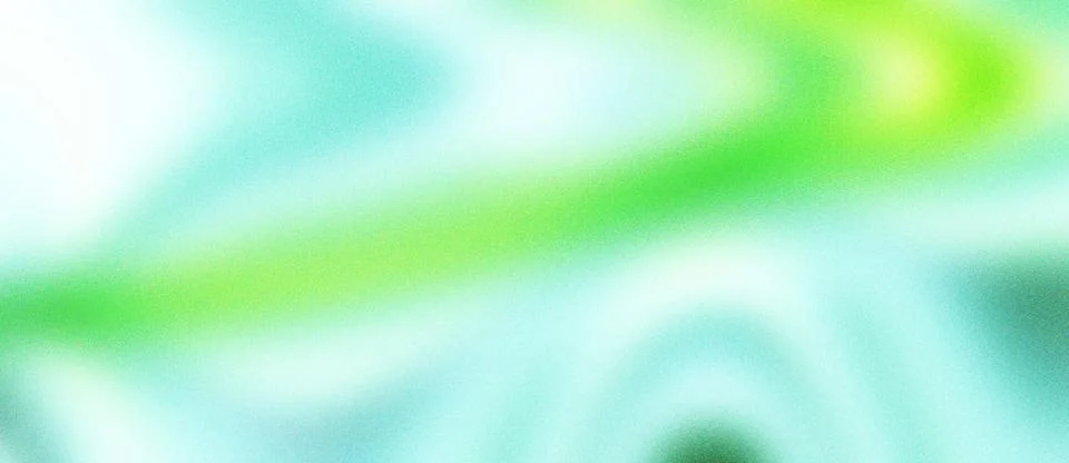 Abstract Green Cyan Gradient Wave Background with Fresh Flow Texture Illustrazione stock