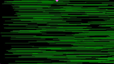 Abstract Green Data Stream Digital Background Stock Footage 331991066