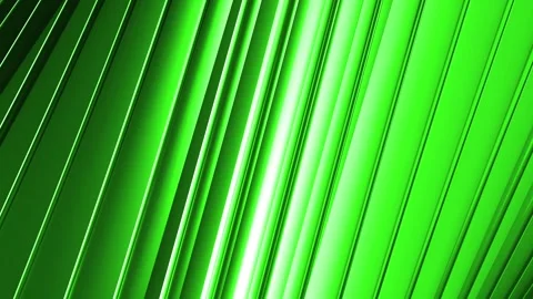 Abstract Green Diagonal Glossy Stripes – 4K Motion Background Stock Footage 341892706