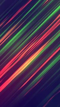 Abstract green diagonal light streaks with red accents, motion blur, and fu.. Stock Illustration