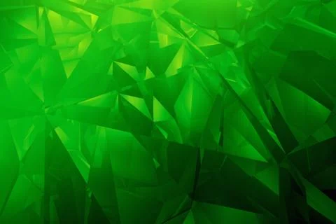 Abstract green diamond background Stock Illustration