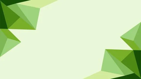 Abstract green diamond background Stock Illustration