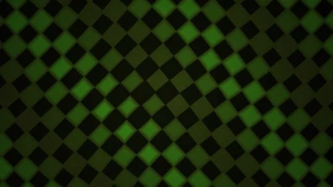 Abstract green diamond grid pattern digital technology background motion gr.. Stock Footage 346342133