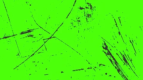 Abstract Green Digital Background with Dynamic Lines and Textures Stock Footage 341779602