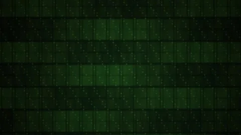 Abstract green digital code grid moving background for cybersecurity and te.. Stock Footage 346342506
