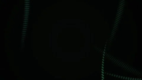 Abstract green digital code stream flowing downwards in dark cyber space ba.. Stock Footage 346342295