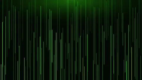 Abstract green digital data lines motion background Stock Footage 344607560