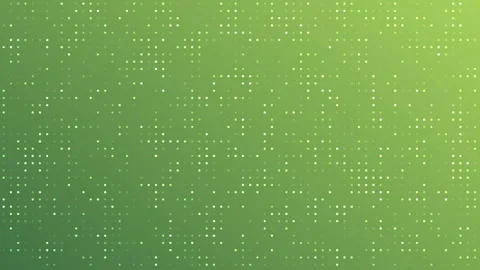 Abstract green digital data stream with glowing pixels and vibrant grid patte Stock Footage 315394591