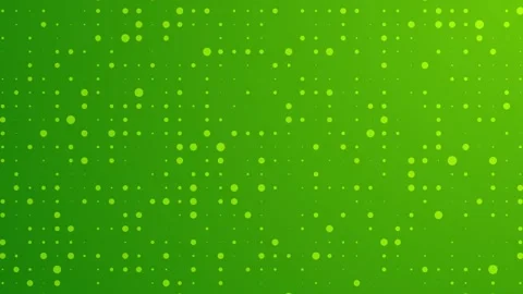 Abstract Green Digital Dots Pattern Background. Stock Footage 320469650