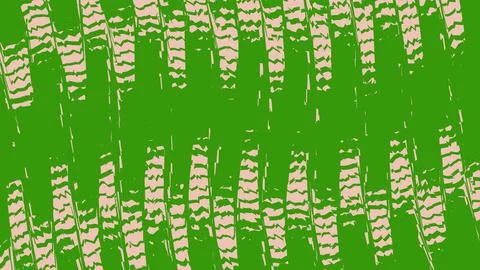 Abstract green digital glitch background with vertical lines Stock Illustration