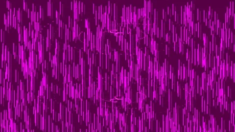 Abstract green digital glitch pattern background for futuristic tech video lo Stock Footage 337705317