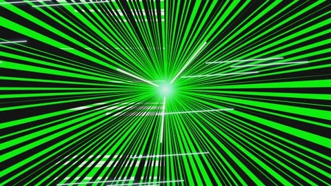 Abstract green digital light speed background with glowing lines moving fas.. Video stock 341179791